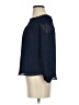A'gaci Blue 3/4 Sleeve Blouse Size S - photo 5