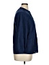 Cremieux 100% Viscose Solid Blue 3/4 Sleeve Button-Down Shirt Size XL - photo 4