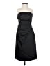 David's Bridal 100% Polyester Solid Black Cocktail Dress Size 2 - photo 1
