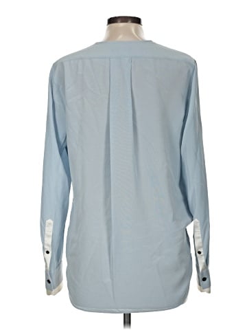 Rag & Bone Long Sleeve Silk Top (view 2)