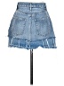 FRAME 100% Cotton Blue Denim Skirt Size 26ESTIMATED - photo 2