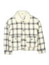 Gap Kids 100% Cotton Plaid Ivory Jacket Size L (kids) - photo 1