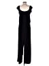 Emma & Michele Solid Black Jumpsuit Size XL - photo 2