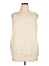 Old Navy Ivory Sleeveless Blouse Size XL - photo 1
