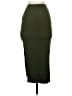 Shein Solid Green Casual Skirt Size XS - photo 2