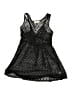J Valdi 100% Polyester Black Swimsuit Cover Up Size M - photo 1