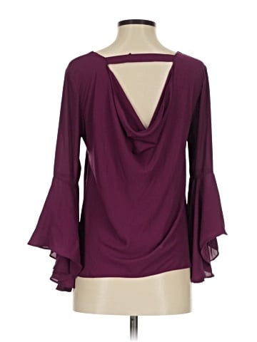 White House Black Market Long Sleeve Blouse (view 2)