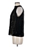 Alice + Olivia Black Sleeveless Top Size M - photo 5