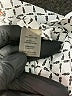 Ivanka Trump 100% Polyester Polka Dots Silver Gray Short Sleeve Blouse Size S - photo 8