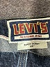 Levi's Chevron-herringbone Blue Jeans Size 32 waist - photo 7