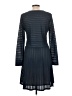 BCBGMAXAZRIA Chevron-herringbone Blue Casual Dress Size L - photo 2
