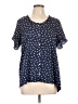 Left Coast by Dolan 100% Polyester Stars Blue Short Sleeve T-Shirt Size L - photo 1