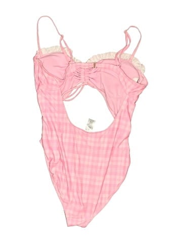Celebrity Pink One Piece Swimsuit (view 2)