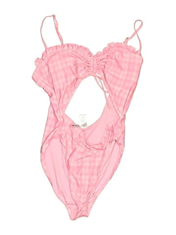 Celebrity Pink One Piece Swimsuit (view 1)