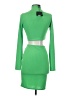 PrettyLittleThing Green Cocktail Dress Size 4 (estimated) - photo 2