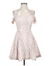 Emerald Sundae White Pink Cocktail Dress Size S - photo 1