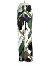Zara 100% Viscose Print Green Black Casual Pants Size 24 waist - photo 2