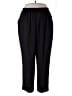 Maggie Barnes Solid Black Casual Pants Size 24 - photo 1