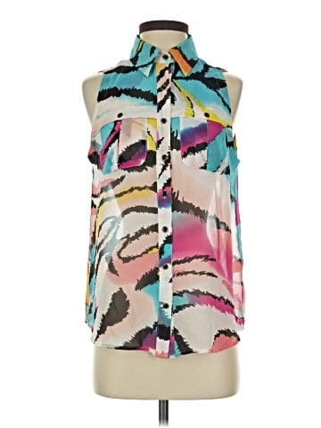 Yumi Kim Sleeveless Silk Top (view 1)