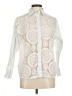 Adiva 100% Polyester Ivory 3/4 Sleeve Blouse Size M - photo 1