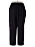 Maggie Barnes Solid Black Casual Pants Size 24 - photo 2
