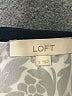Ann Taylor LOFT 100% Polyester Print Gray Casual Dress Size S - photo 7