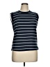 Nine Britton Blue Sleeveless Top Size XL - photo 1