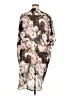 Live 4 Truth 100% Polyester Gray Kimono Size 1X - photo 2