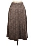 She + Sky Chevron-herringbone Brown Casual Skirt Size M - photo 2