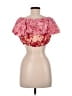 Willow & Root 100% Rayon Red Tube Top Size L - photo 2