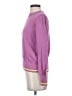 Pact 100% Cotton Purple Pullover Sweater Size S - photo 5
