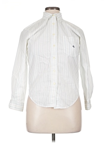 Lauren by Ralph Lauren Long Sleeve Button-Down Shirt (view 1)