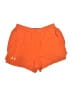 Under Armour 100% Polyester Orange Athletic Shorts Size L - photo 1