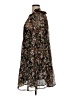 MNG Floral Black Casual Dress Size 14 - photo 5