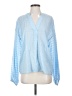 b.young Blue Long Sleeve Blouse Size EU 36 / US 6 - photo 1