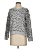 Rails Animal Print Gray Pullover Sweater Size XS - photo 1