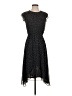 19 Cooper 100% Polyester Polka Dots Black Casual Dress Size S - photo 1