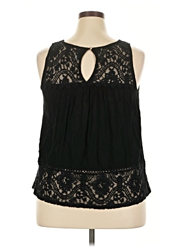 Xhilaration Sleeveless Blouse (view 2)