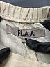 Flax 100% Linen Solid Ivory Linen Pants Size 4 (P) - photo 7