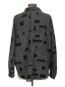 Rafaella 100% Polyester Houndstooth Gray Long Sleeve Blouse Size L - photo 2