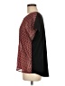 Mix & CO Red Short Sleeve Blouse Size M - photo 5