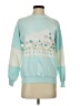 Wes Gordon Tropical Teal Sweatshirt Size S - photo 1