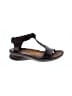 Naot 100% Leather Black Brown Sandals Size EU 38 - photo 1