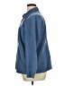 SONOMA life + style 100% Polyester Solid Blue Long Sleeve Blouse Size 1X - photo 5