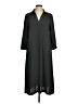 H&M 100% Polyester Gray Casual Dress Size 8 - photo 1