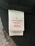 Bisou Bisou 100% Polyester Black Long Sleeve Blouse Size L - photo 8
