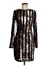 Sunset & Spring Metallic Black Cocktail Dress Size M - photo 1