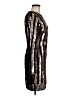 Sunset & Spring Metallic Black Cocktail Dress Size M - photo 4
