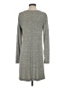Gap Solid Gray Casual Dress Size S - photo 2