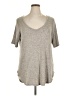 Unbranded Gray 3/4 Sleeve T-Shirt Size 0X (estimated) - photo 1